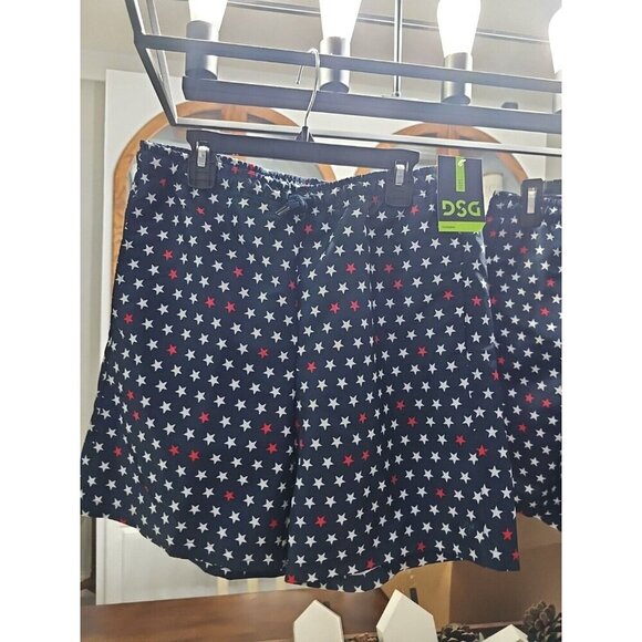 DSG Woven Training Shorts Blue Stars Boys Size XL Dick's Sporting Goods - Picture 3 of 4